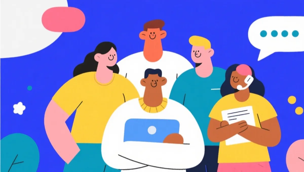 支持团队示意图